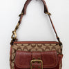 #188 Coach Shoulder Bag Brown | c. 196 | Size