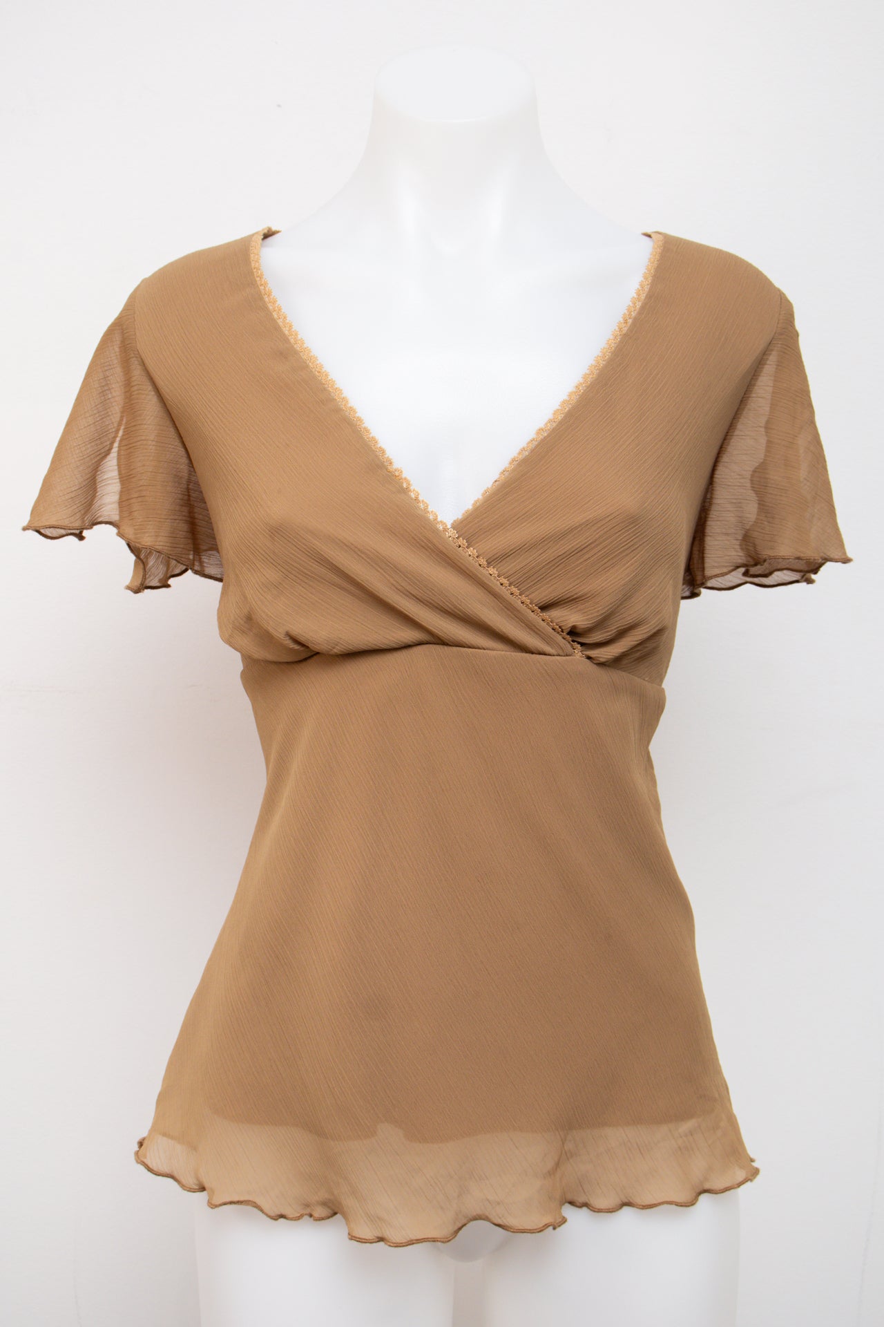 #070 b.i.y.a.y.c.d.a. Cami Top Brown | c. 202 | Size 10