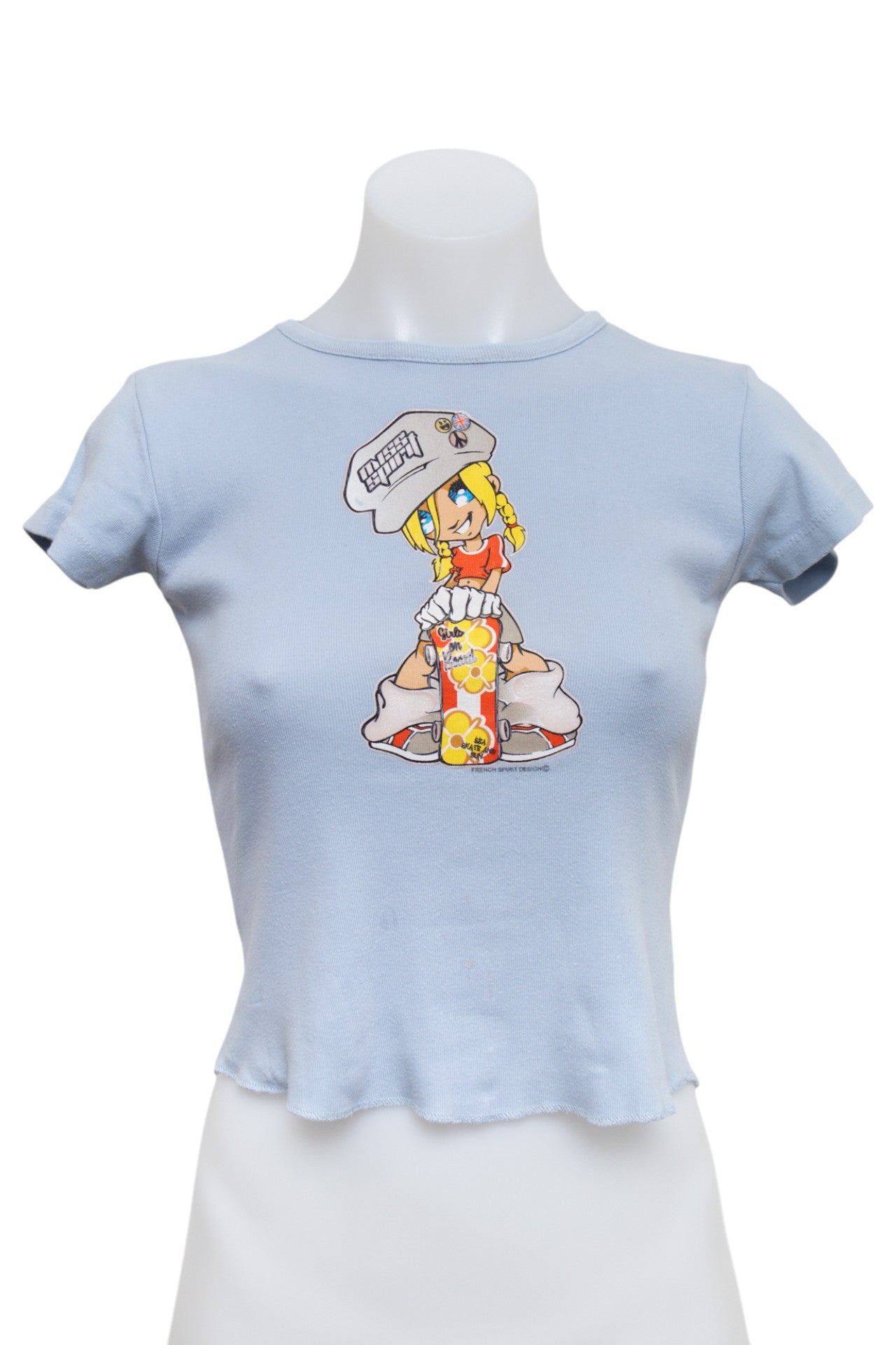 #81 Spirit T-shirt Blue | c. 193 | Size 6