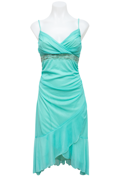 #154 Ruby Fox Mini Skirt Green | c. 194 | Size 8