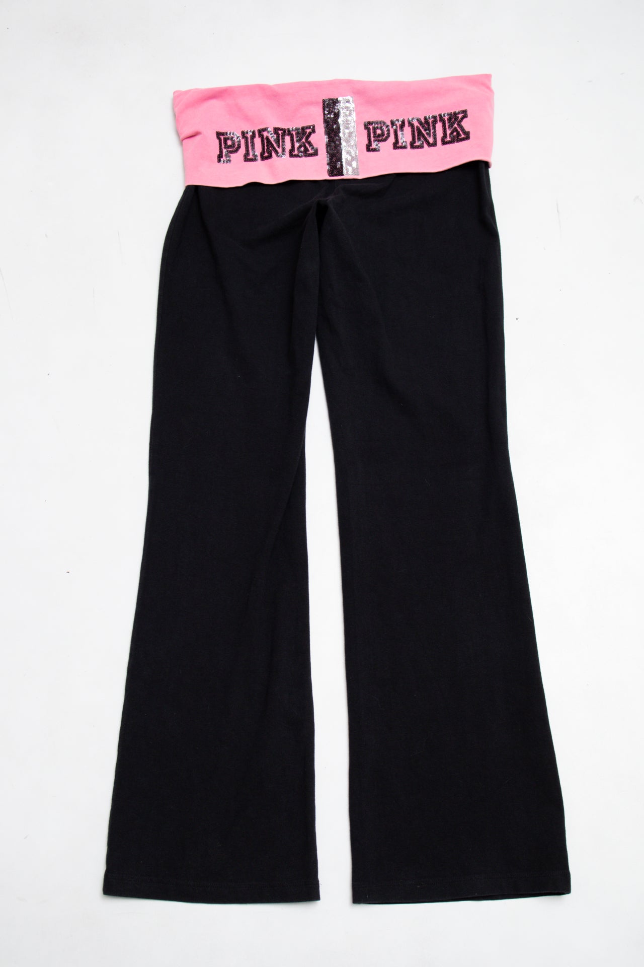 #120 Pink Victoria's Secret Pants Black | c. 202 | Size 8