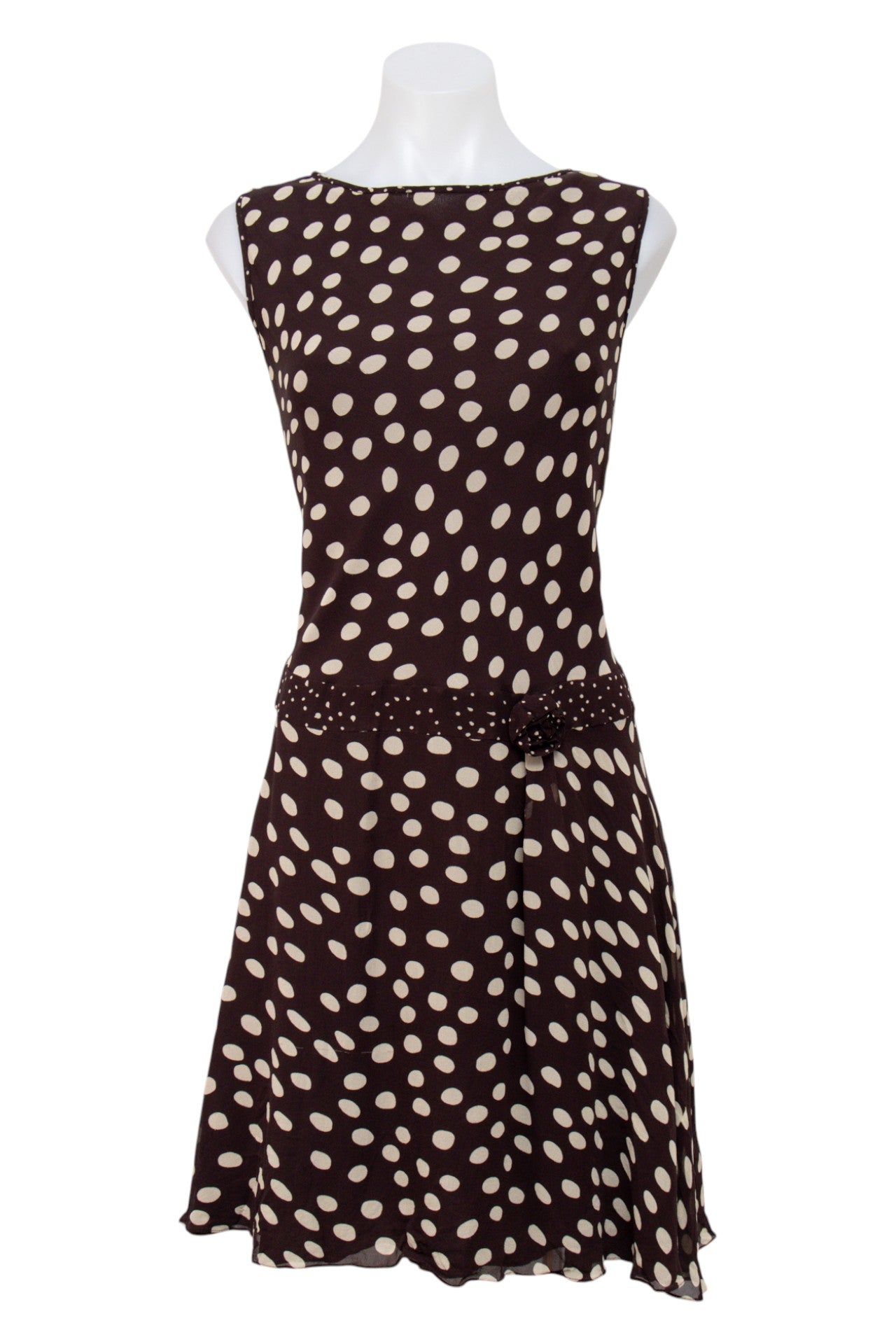 #092 Maggy Boutique Skirt Brown | c. 201 | Size 12