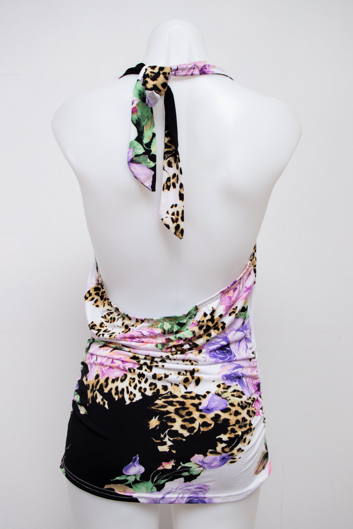 #019 Venus Halter Top Black | c. 207 | Size 8
