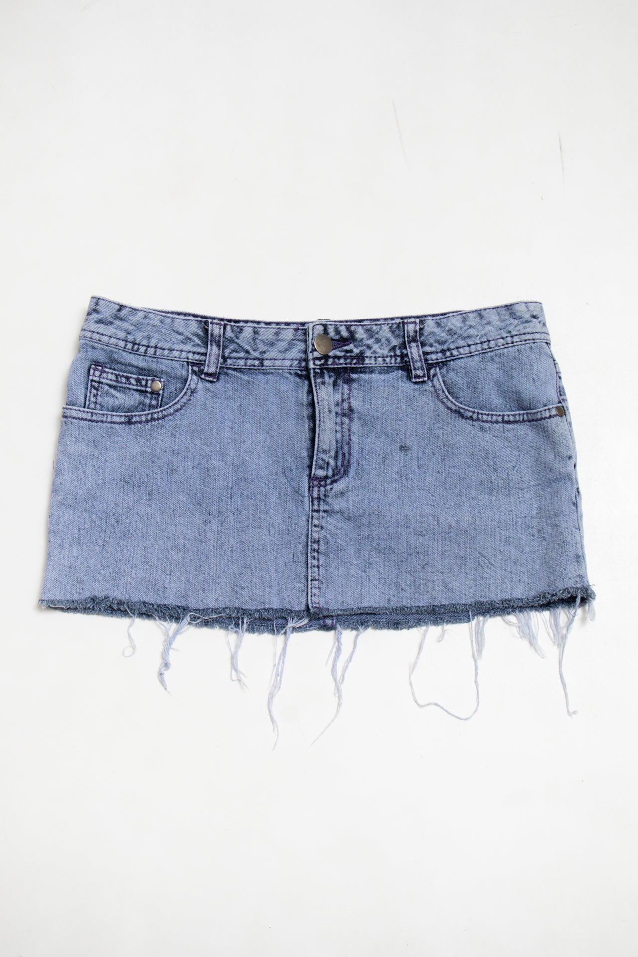 #18 Cc Denim Mini Skirt Blue | c. 188 | Size 8