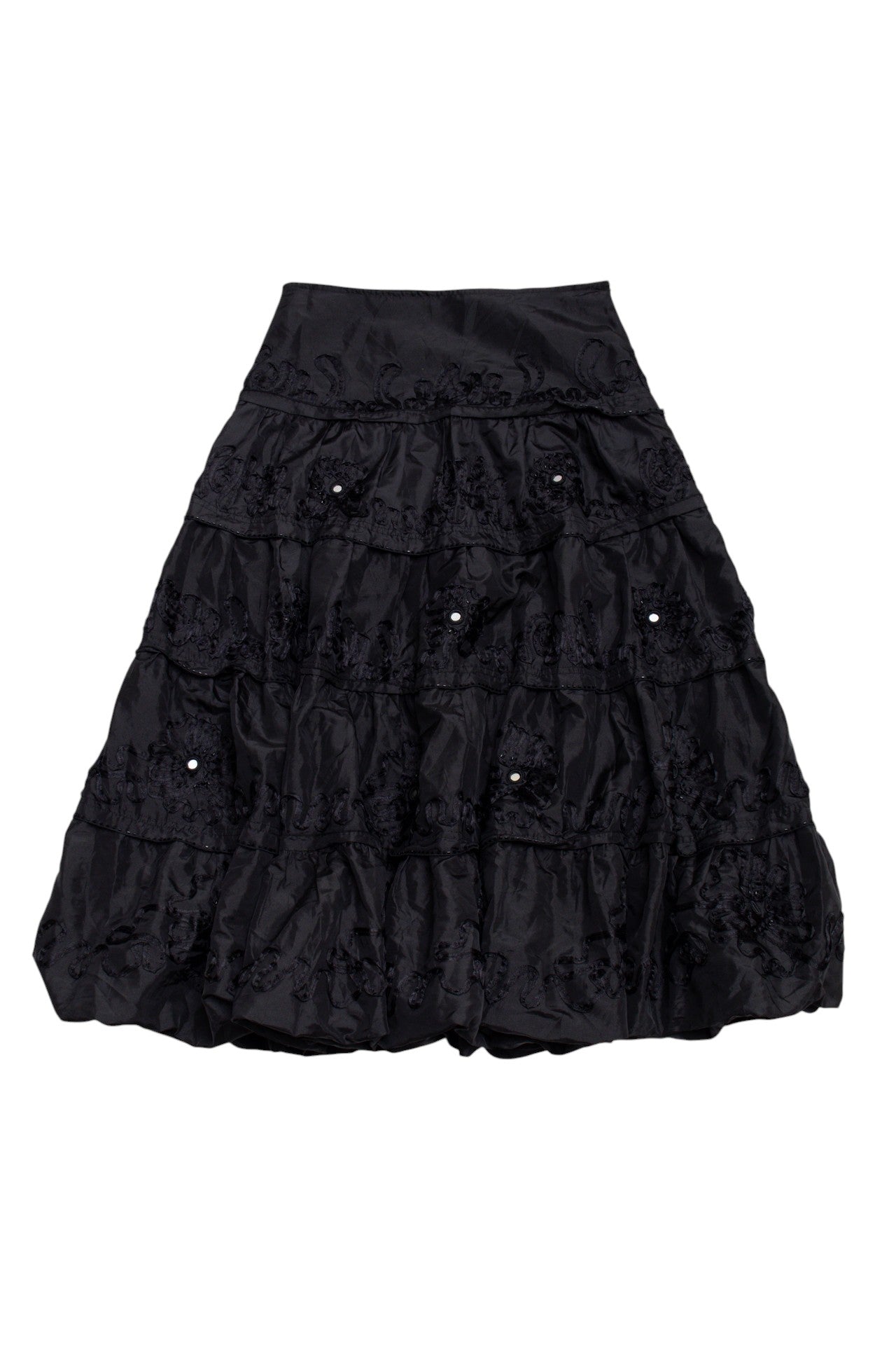 #133 d Skirt Black | c. 193 | Size 4/6