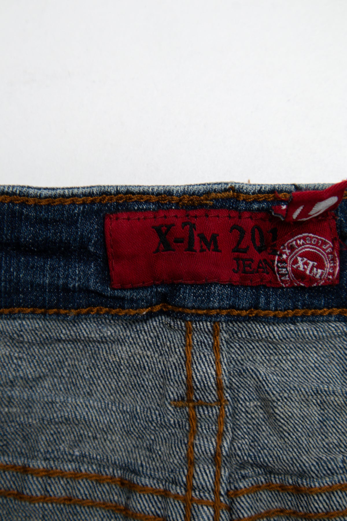 #172 Xtm Jeans Mini Skirt Blue | c. 209 | Size 10
