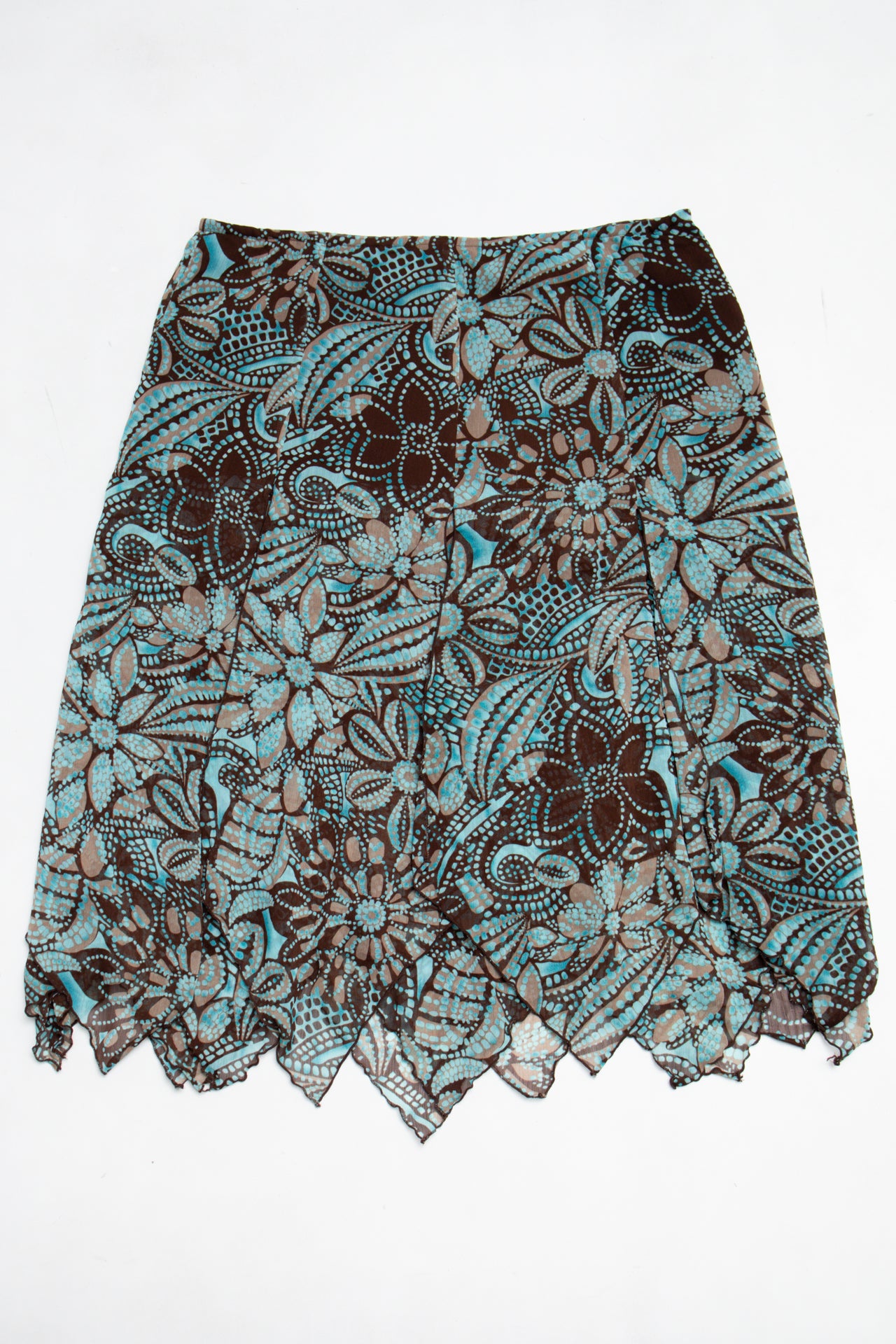 #097 Long Skirt Blue | c. 213 | Size 10