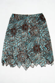 #097 Long Skirt Blue | c. 213 | Size 10