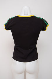 # Miss G. Paris Baby Tee Black | c. 211 | Size 8