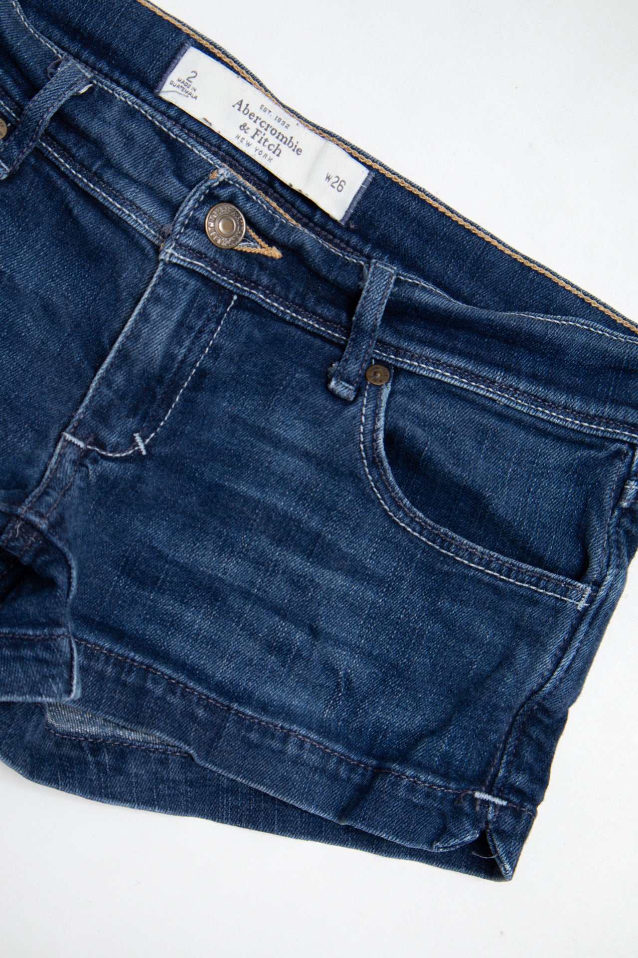#140 Abercrombie & Fitch Denim Shorts Blue | c. 198 | Size 6