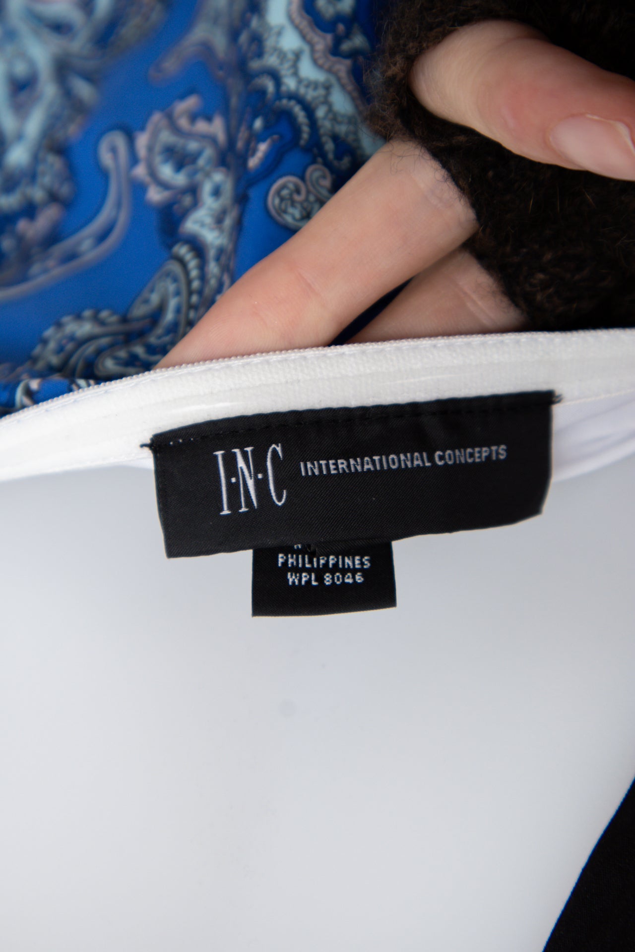#01 Inc International Concepts Halter Top Blue | c. 197 | Size 10