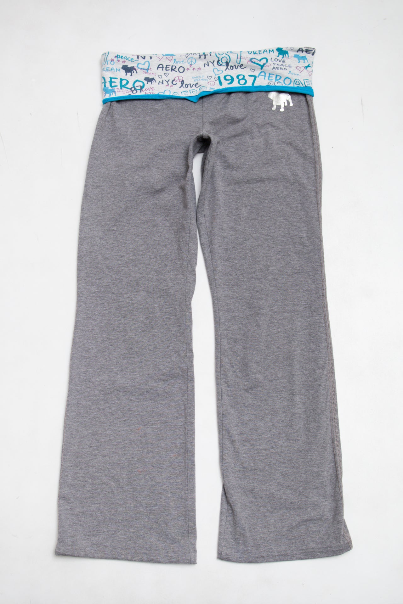 #175 Aero Pants Gray | c. 196 | Size 8