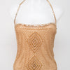 #074 Motivi Halter Gold | c. 209 | Size 8