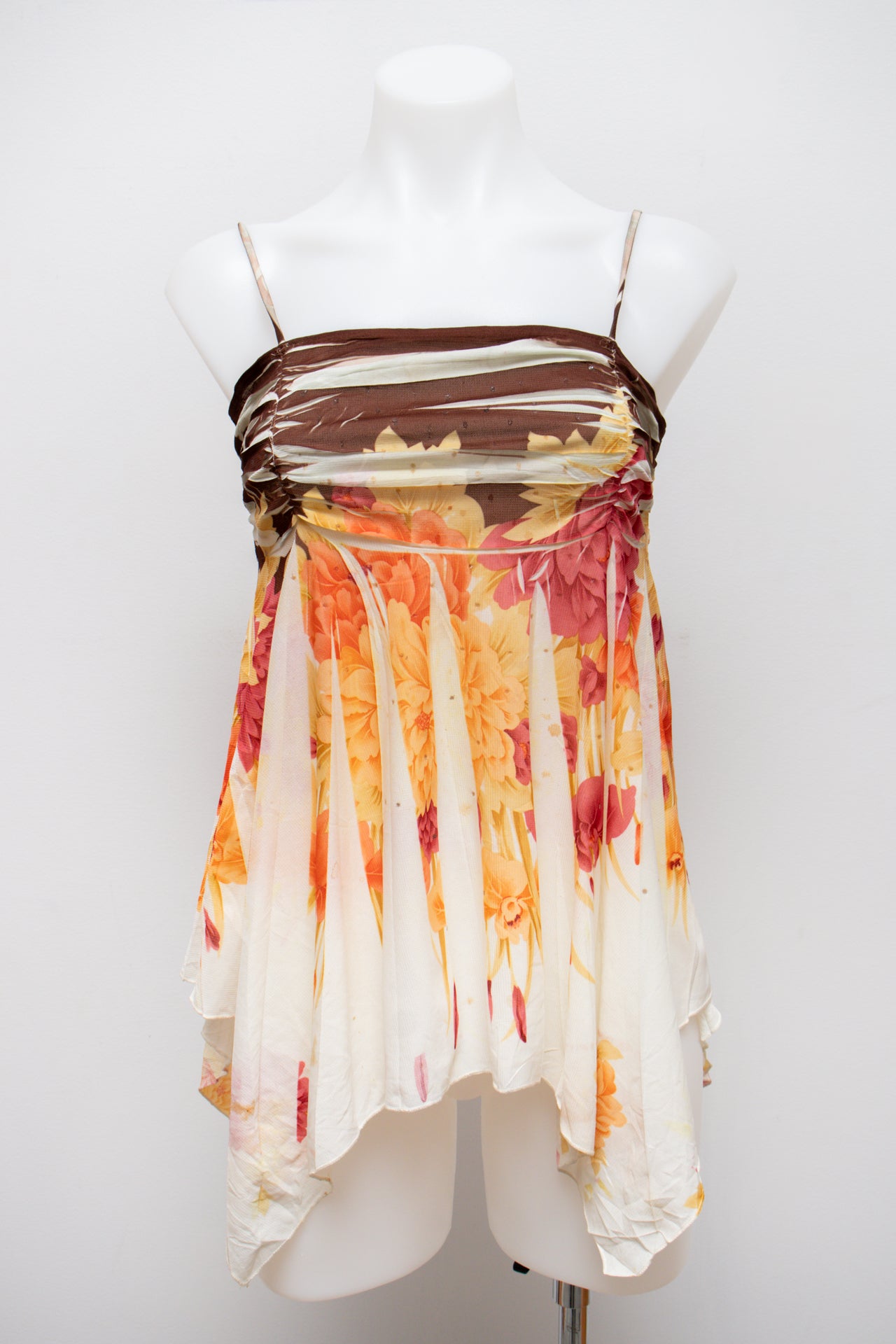 #69 M.k.m Designs Camisole Top Brown | c. 191 | Size 8