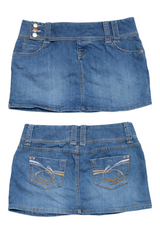 #088 Wear it inc. Mini Skirt Blue | c. 203 | size 10