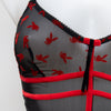 #01 Playmate Intimates Camisole Top Black | c. 185 | Size 6 / 8A