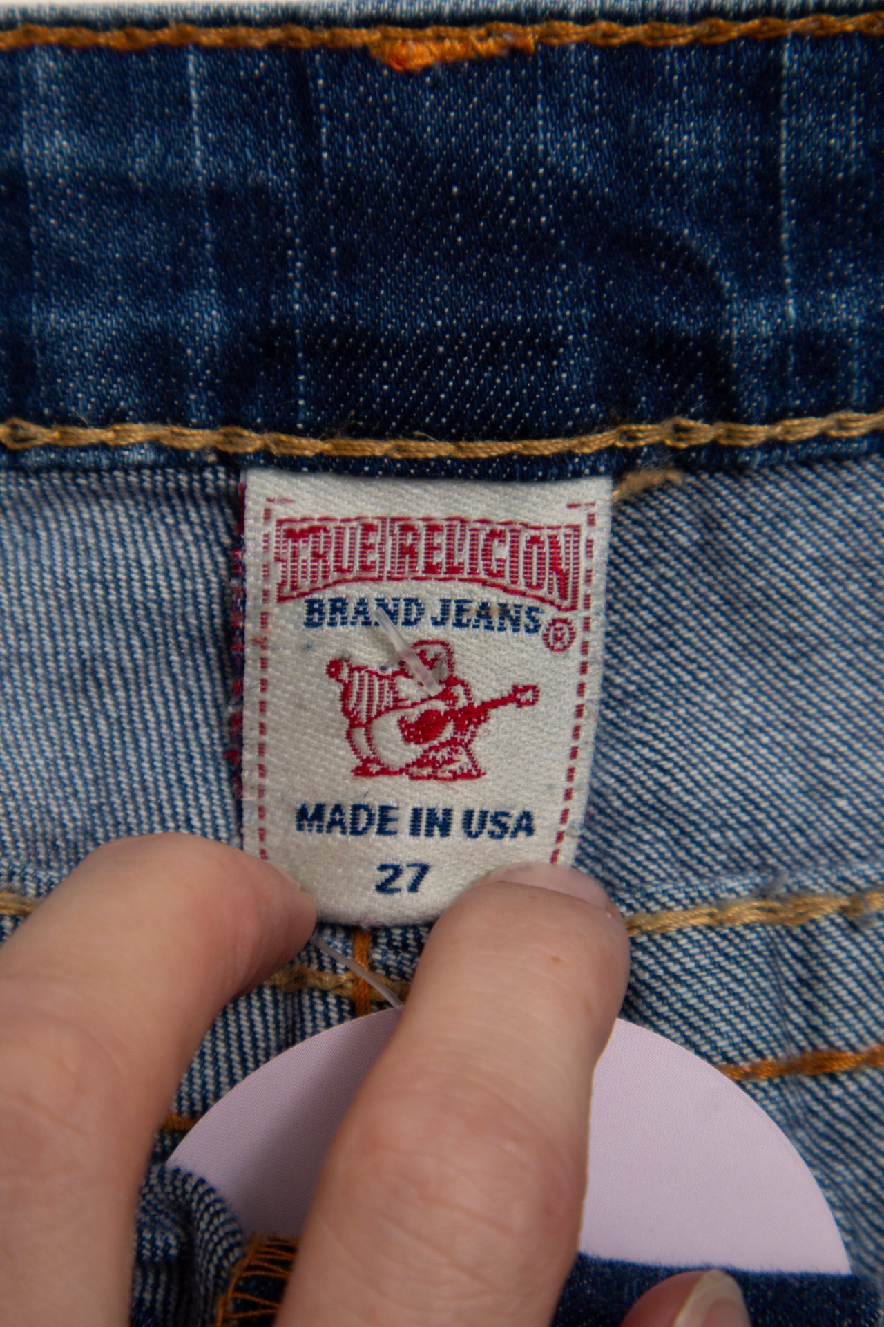 #55 True Religion Denim Shorts Blue | c. 186 | Size 8