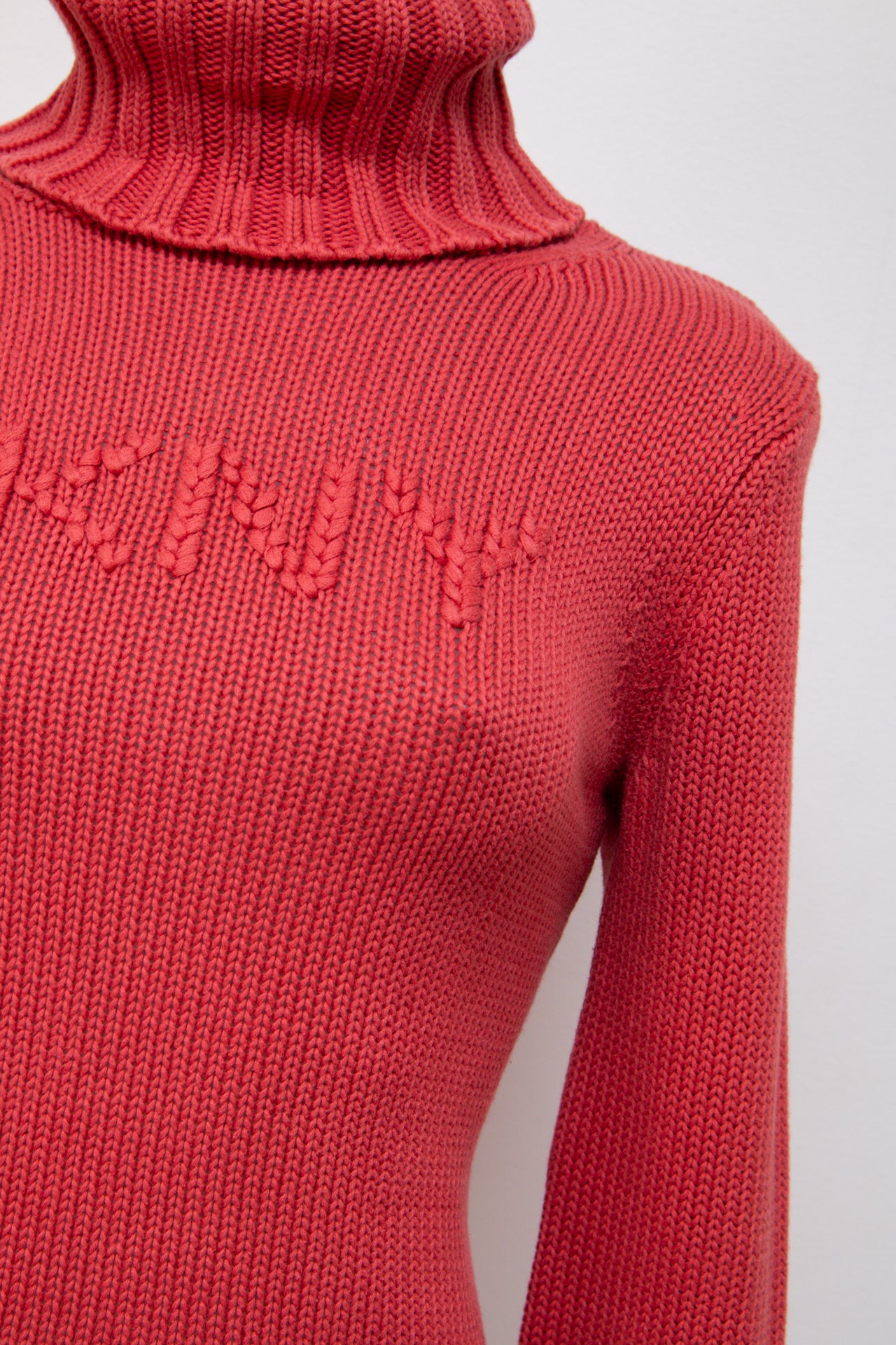 #054 Dkny Jeans T-shirt Red | c. 203 | Size u