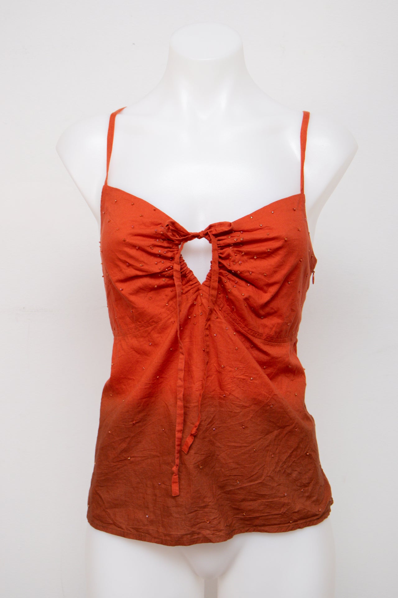 #017 New York & Company Cami Orange | c. 211 | Size 10