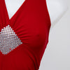 #049 Dynamite Halter Top Red | c. 200 | Size 6