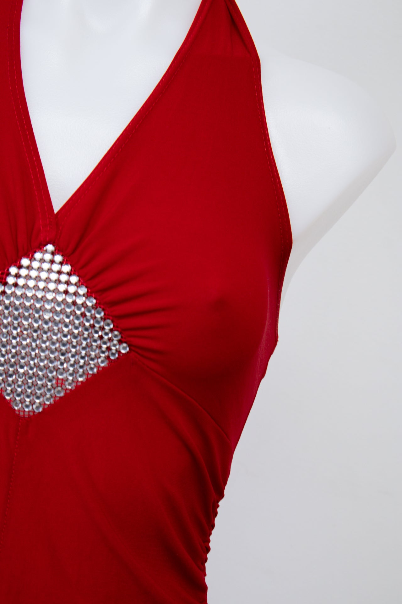 #049 Dynamite Halter Top Red | c. 200 | Size 6