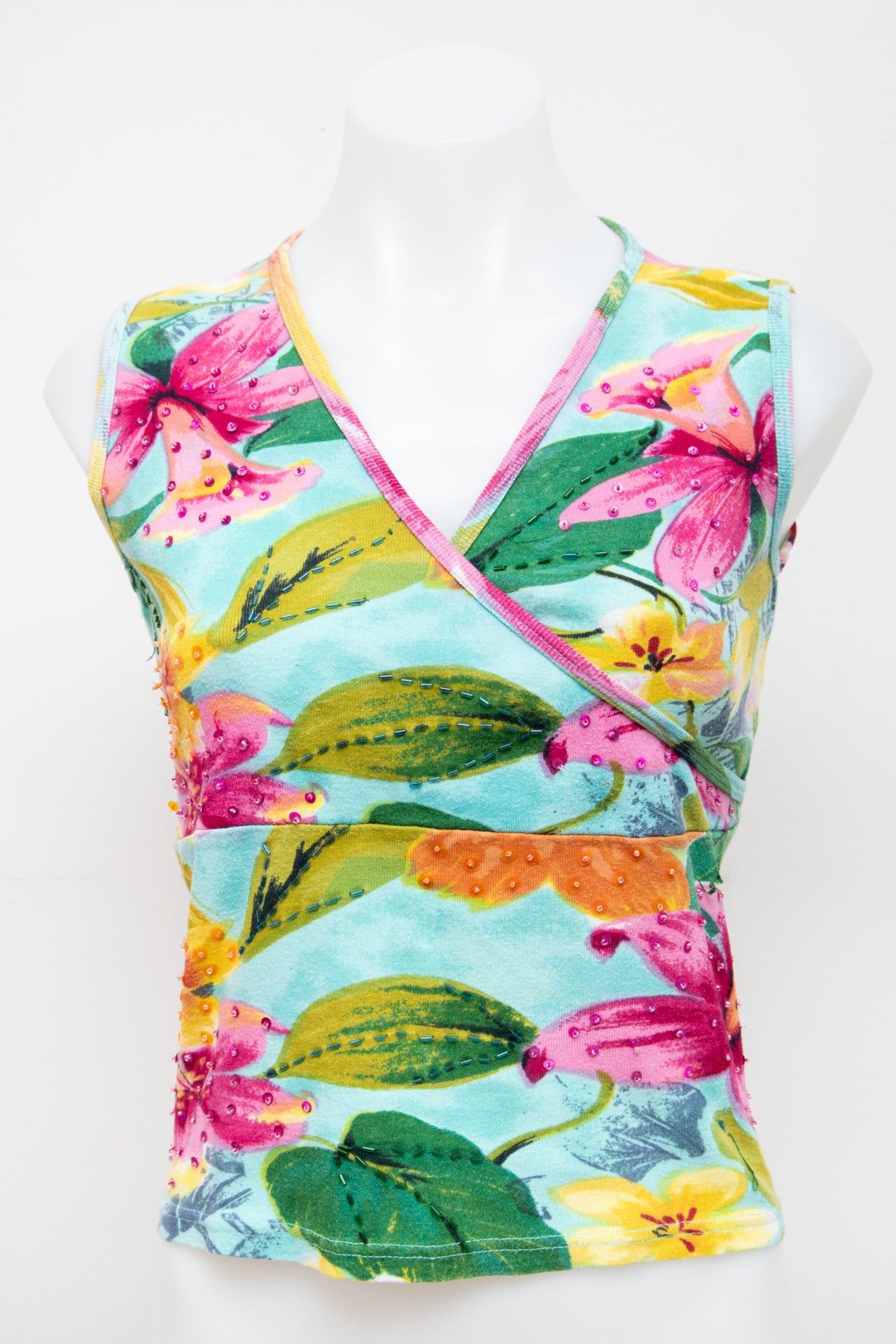 #59 Yokana Cami Top Blue | c. 197 | Size 10