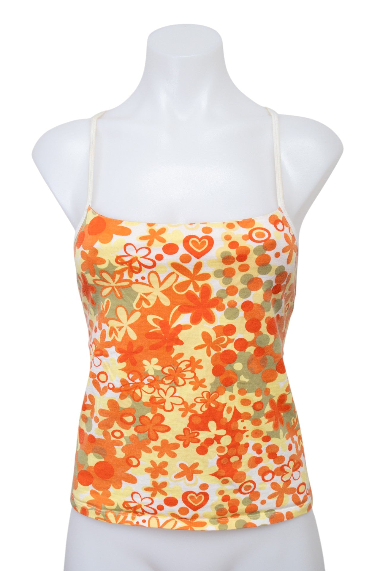 #024 Latidos Cami Top Orange | c. 200 | Size 8