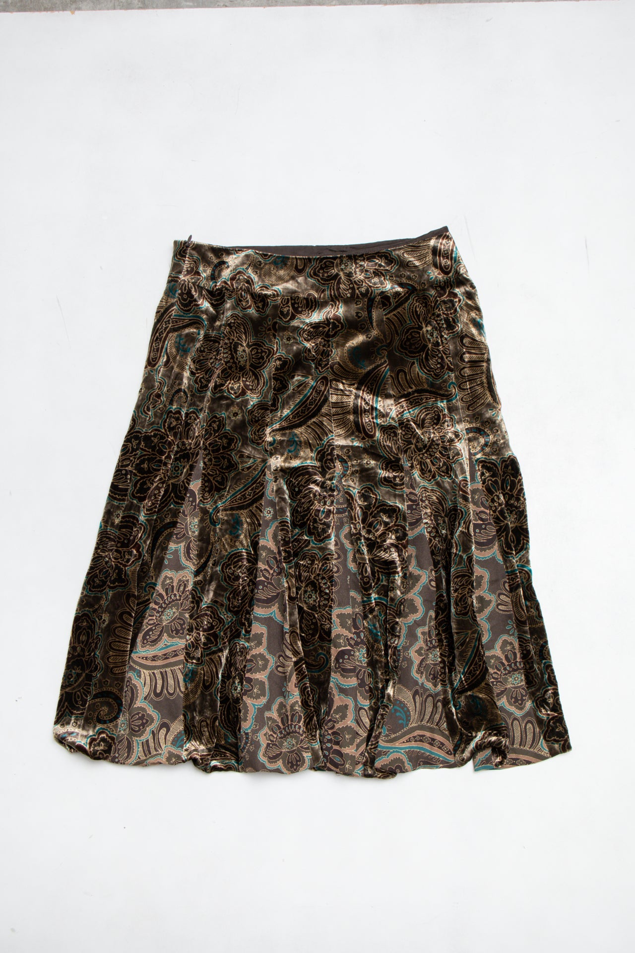 #095 Anne Taylor Loft Long Skirt Brown | c. 213 | Size 6