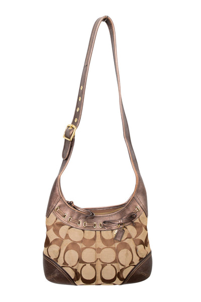 #178 Coach Shoulder Bag Brown | c. 206 | Size