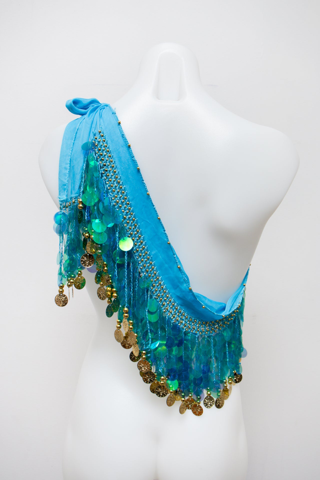 #170 Halter Top Blue | c. 191 | Size 8