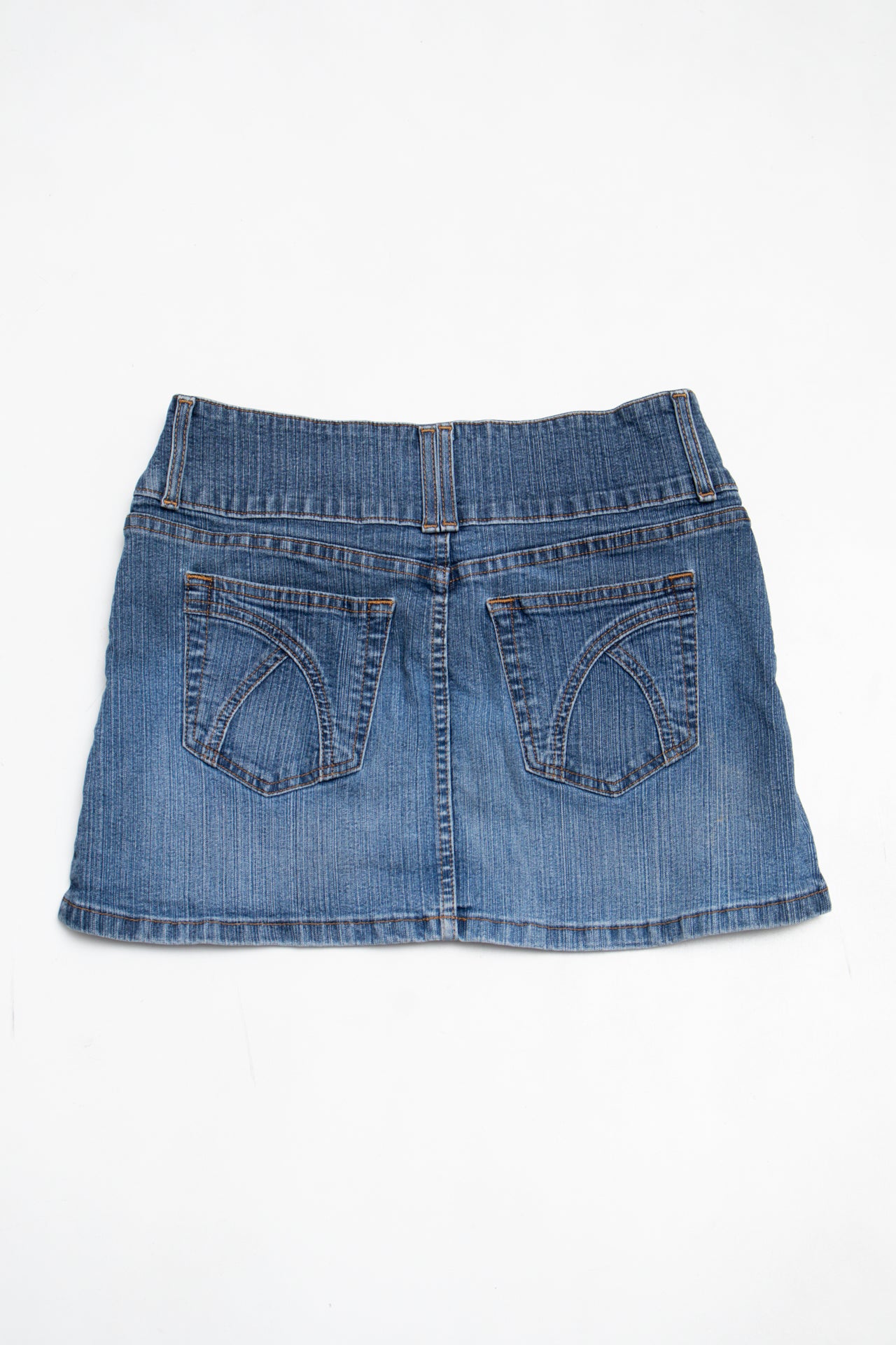 #152 Lee Mini Skirt Blue | c. 203 | Size 8