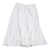 #115 Uniti Casuals Skirt White | c. 200 | Size 12/14