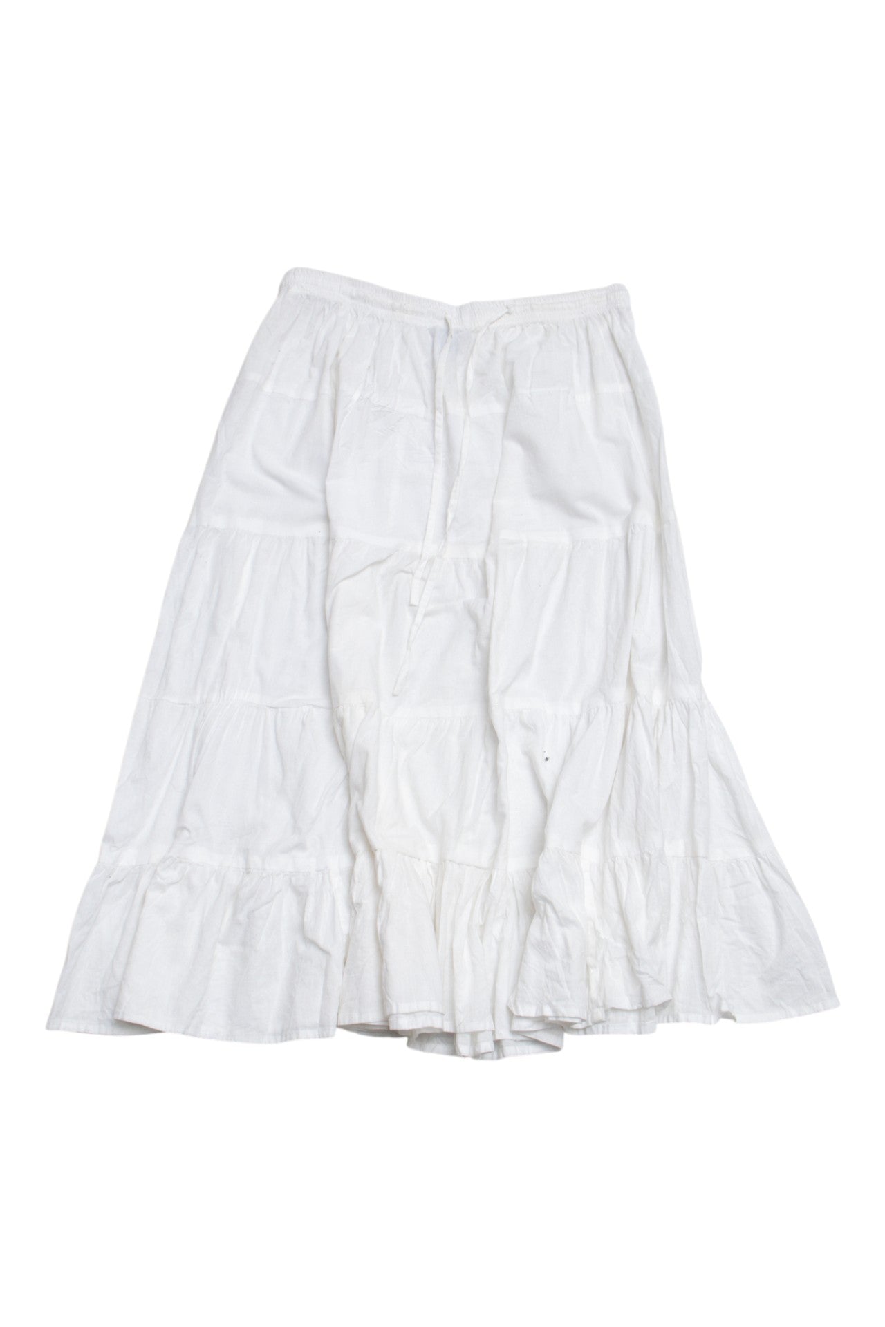 #115 Uniti Casuals Skirt White | c. 200 | Size 12/14