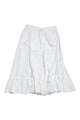 #115 Uniti Casuals Skirt White | c. 200 | Size 12/14