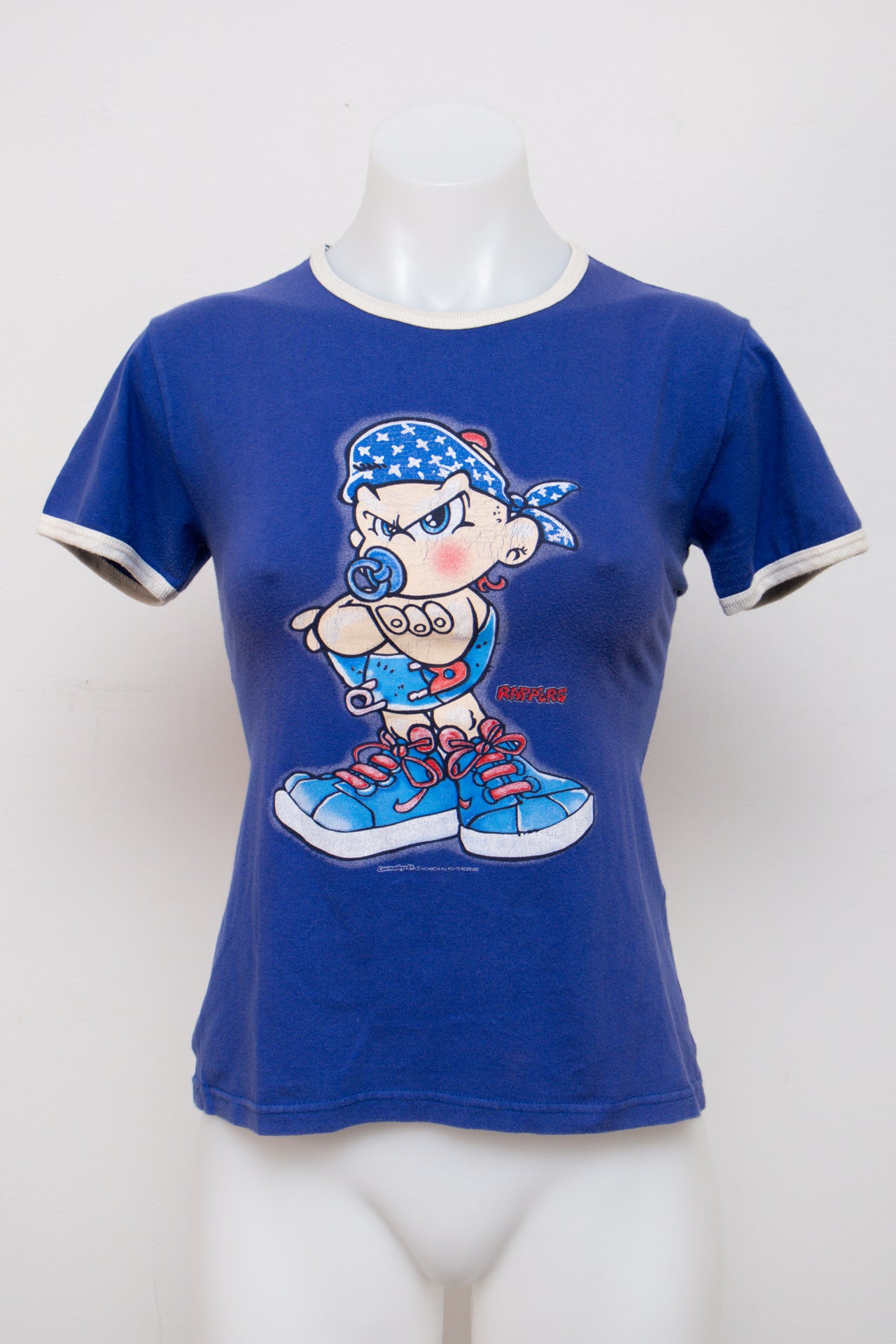 #057 Comfy Tops Baby Tee Blue | c. 211 | Size 10