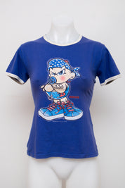 #057 Comfy Tops Baby Tee Blue | c. 211 | Size 10