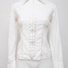#062 Carina Long Sleeve White | c. 209 | Size 8