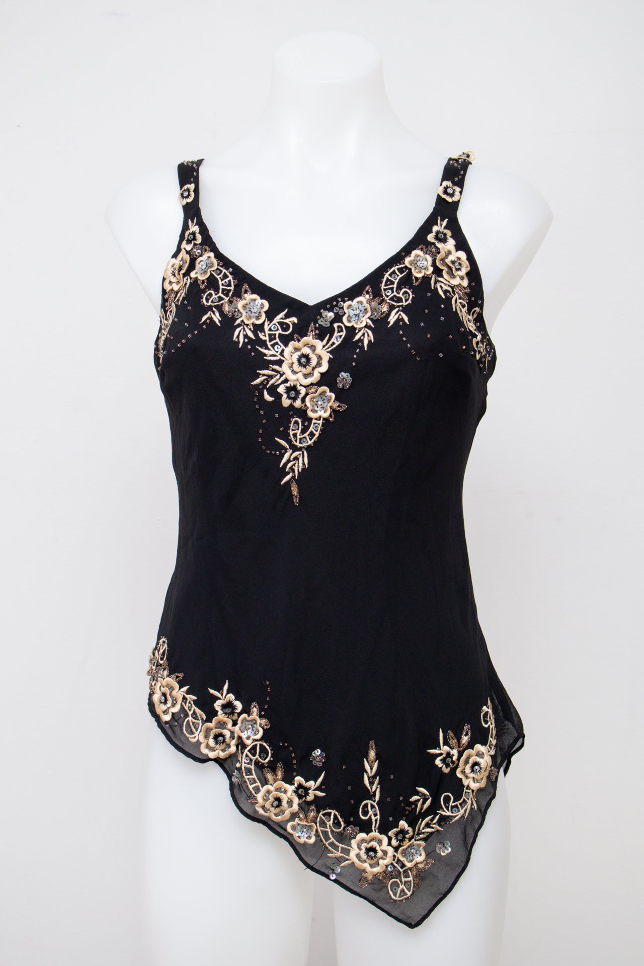 #051 R&m Richards Petite Cami Black | c. 210 | Size 8