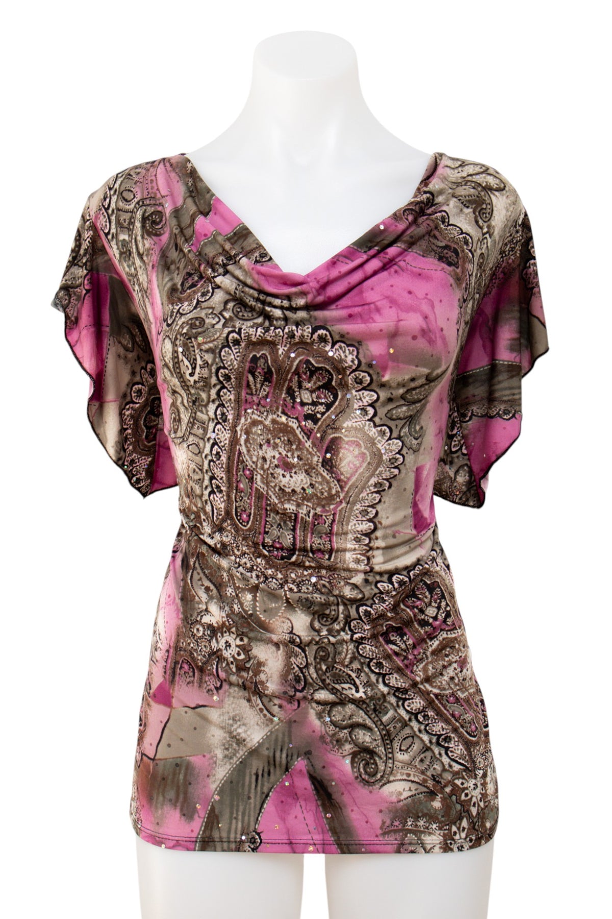 #056 Dressbarn Top Pink | c. | Size 10