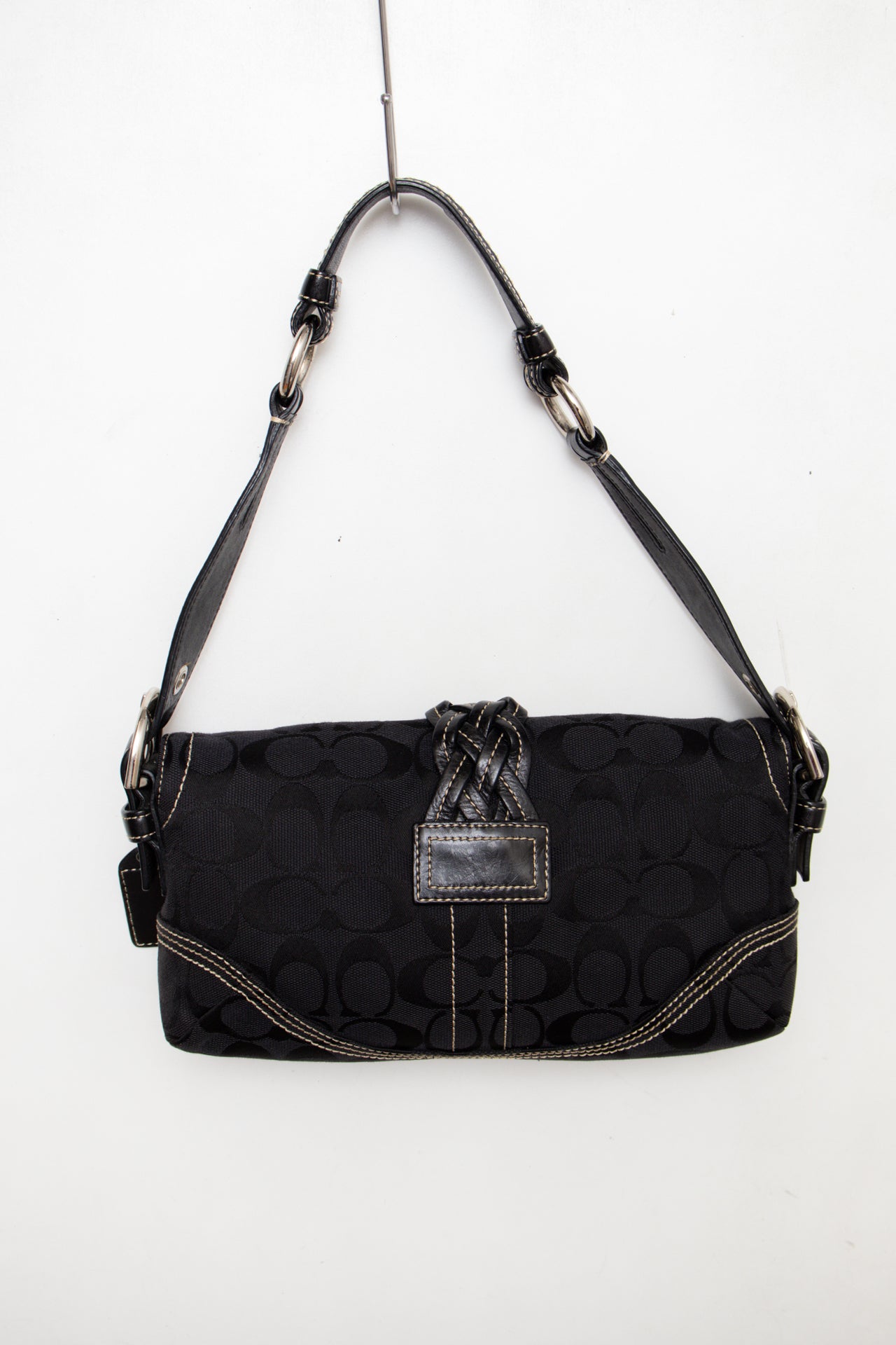 #201 Coach Shoulder Bag Black | c. 190 | Size