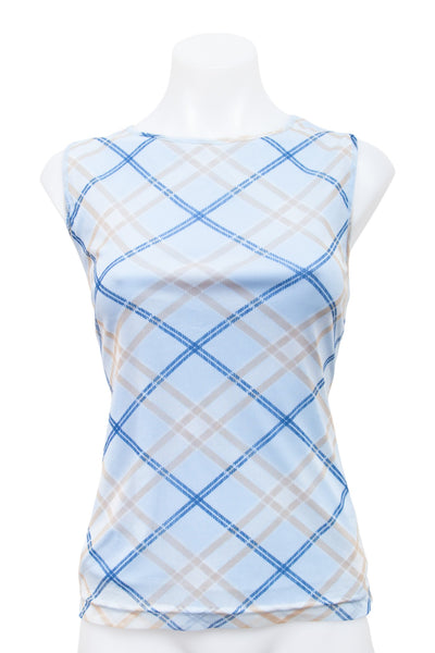 #46 Zabaione Tank Top Blue | c. 198 | Size 10