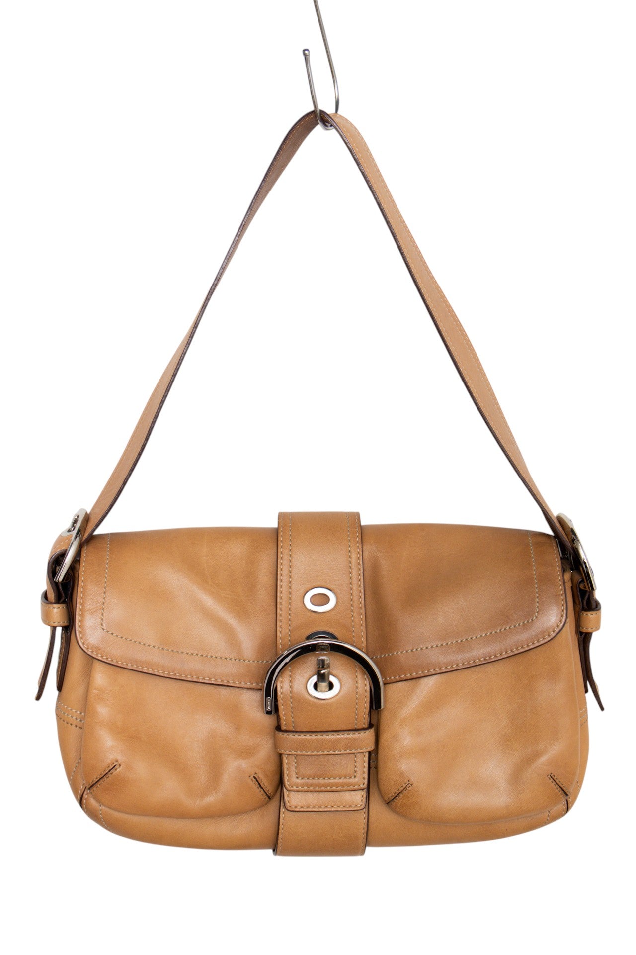 #161 Coach Shoulder Bag Brown | c. 187 | Size