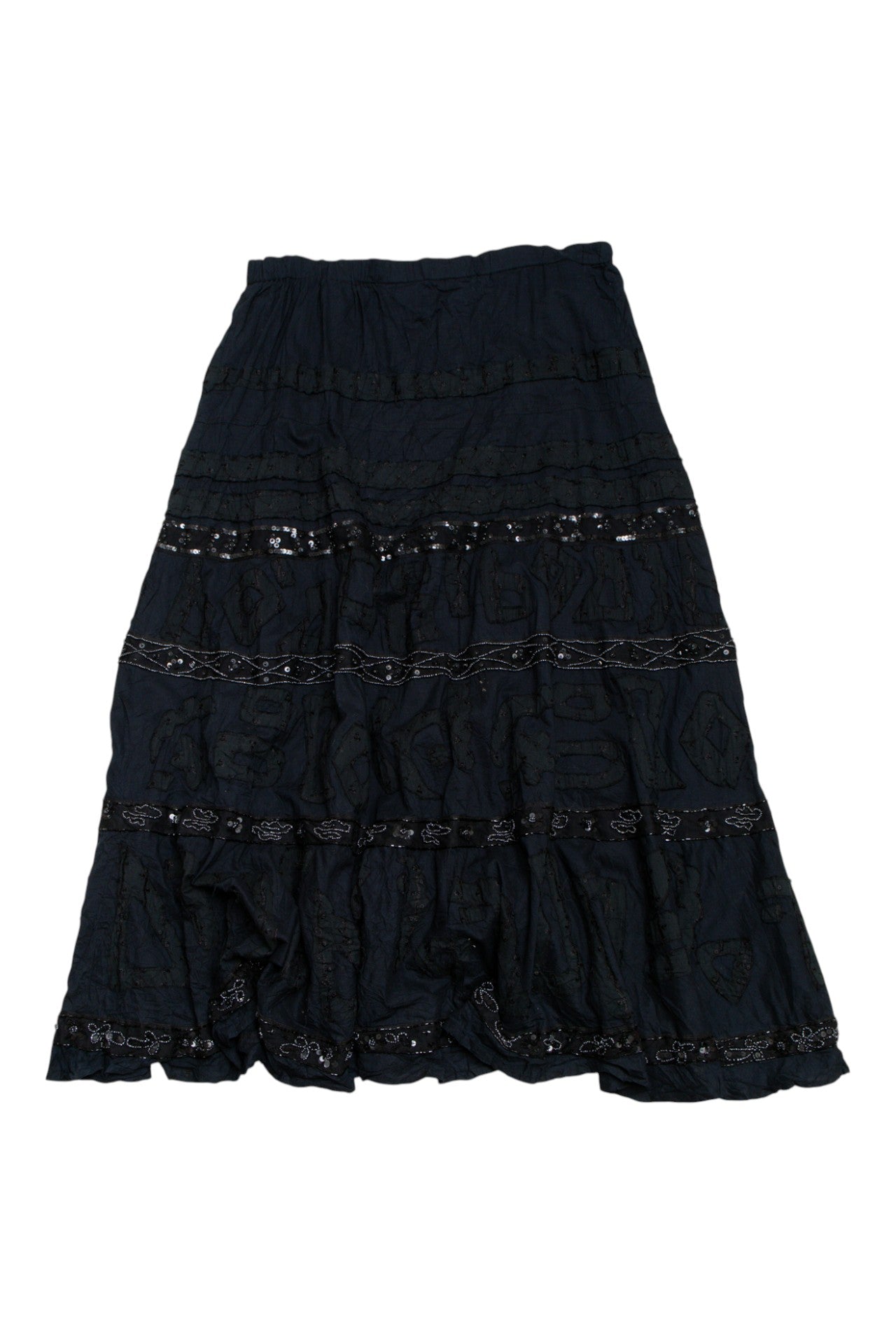 #177 Chico's Skirt Black | c. 198 | Size 10/12