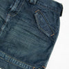 #177 Belted Mini Skirt Blue | c. 209 | Size 8