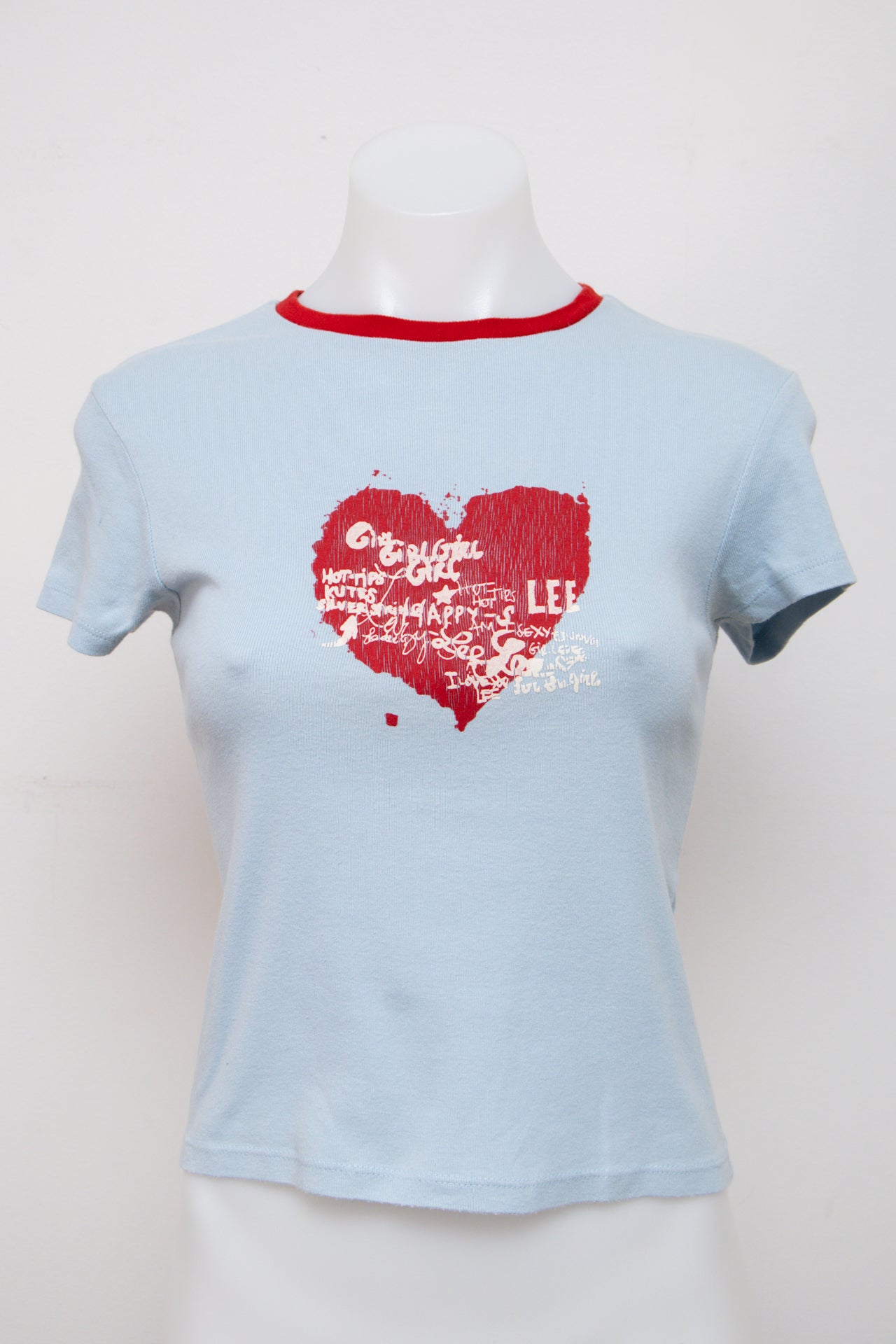 #056 Lee Baby Tee Blue | c. 211 | Size 8