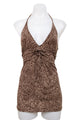 #113 No Boundaries Mini Skirt Brown | c. 206 | Size 8