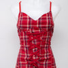 #013 Lola Espeleta Cami Top Red | c. 204 | Size 8