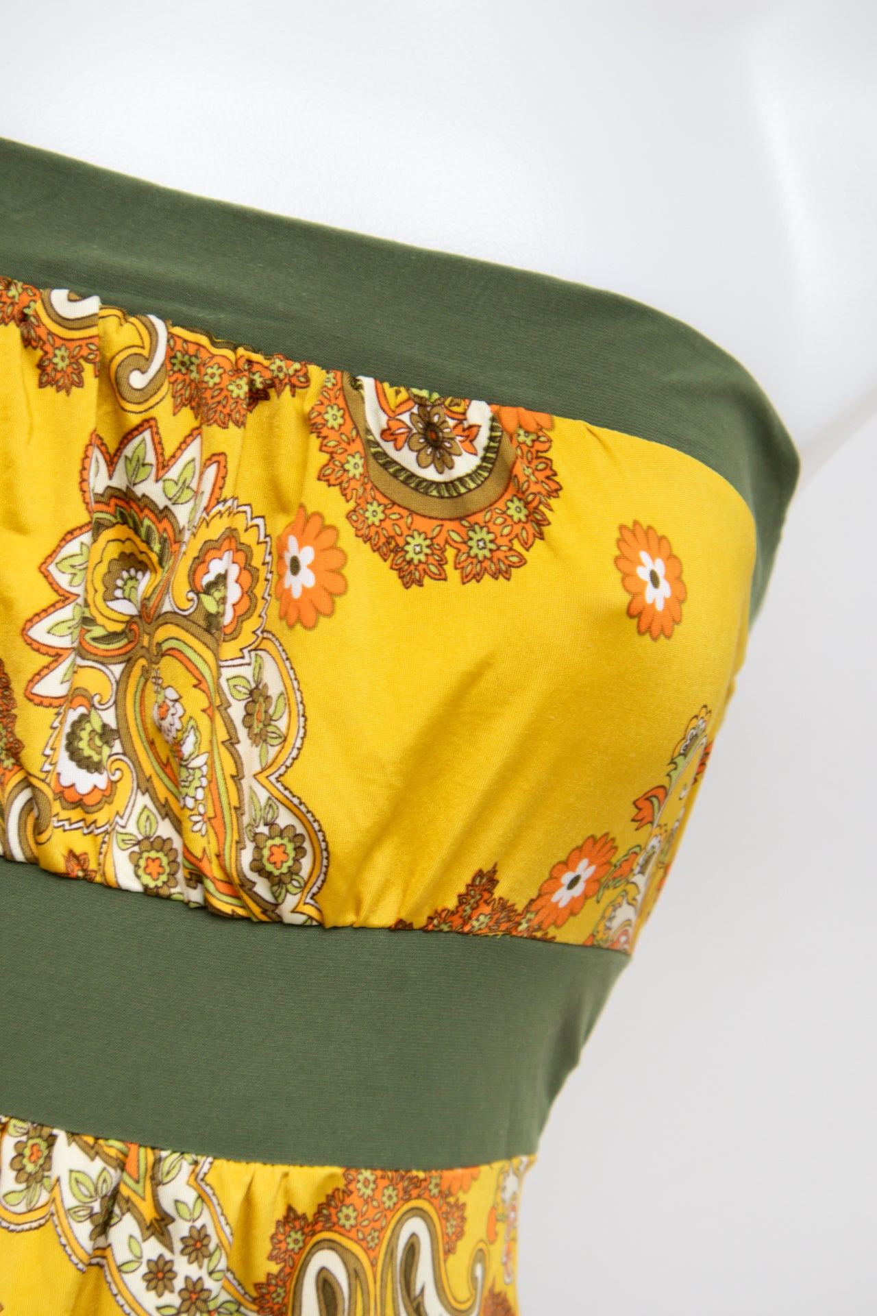 #05 Suzy Shevartier Camisole Top Yellow | c. 197 | Size 10