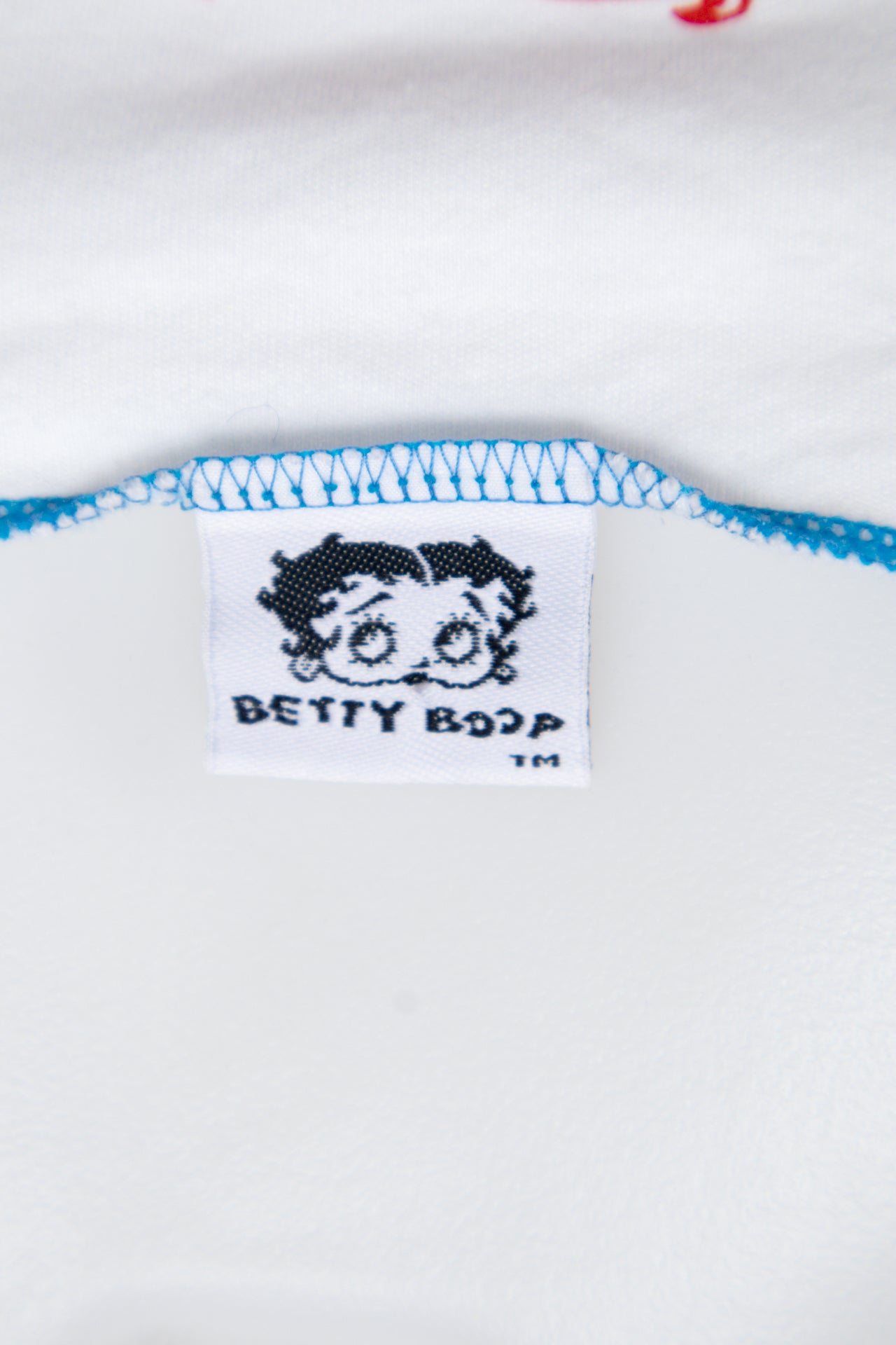 #044 Betty Boop T-shirt White | c. 201 | Size 8