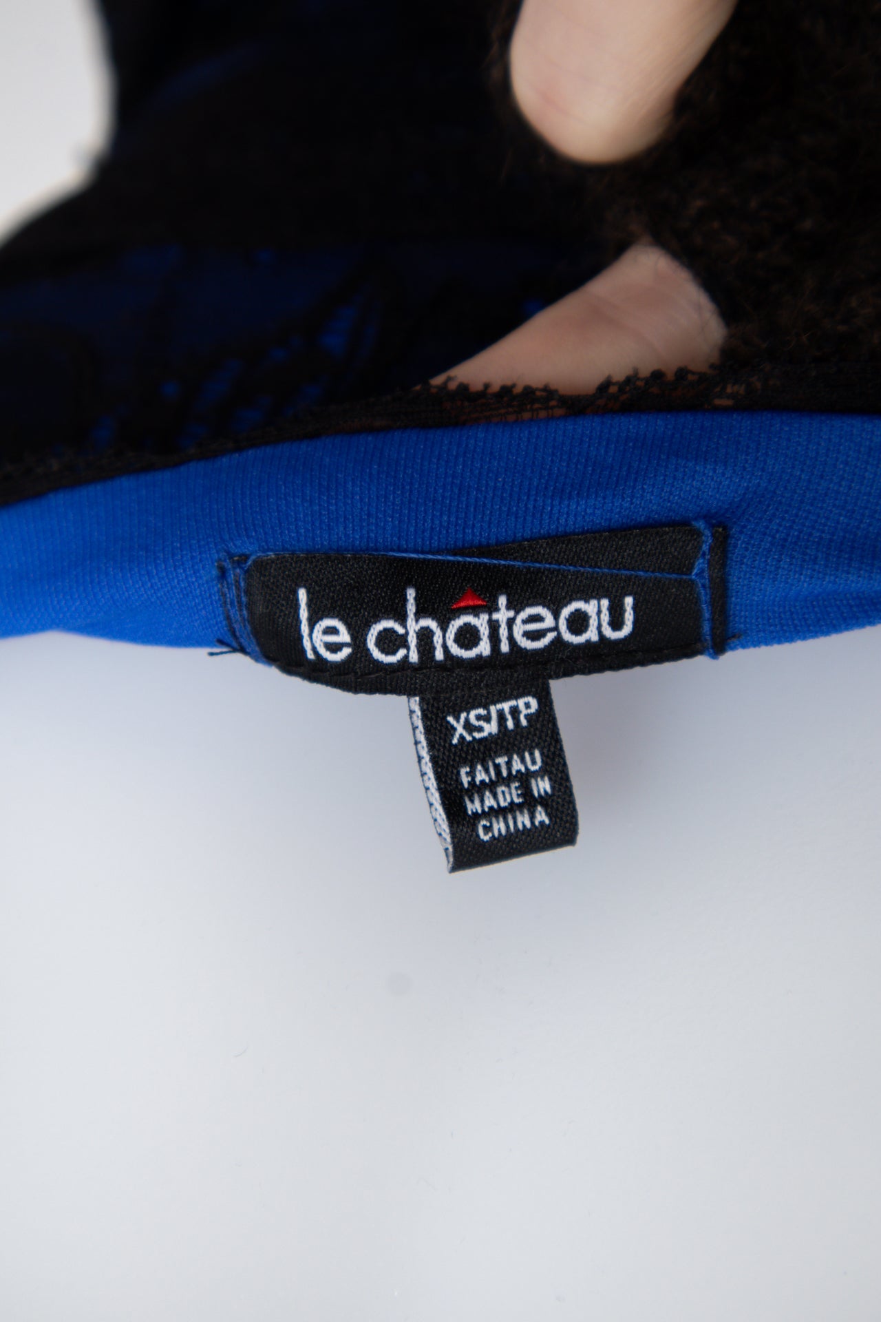 #04 Le Chateau Cami Top Blue | c. 197 | Size 6